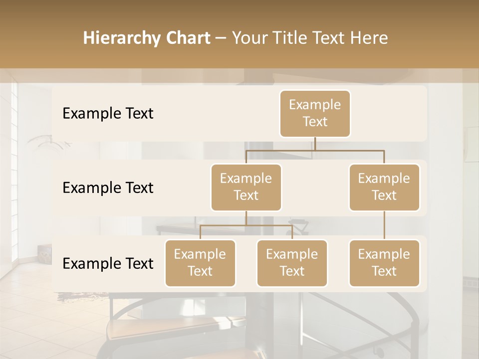 Perspective Spiral White PowerPoint Template