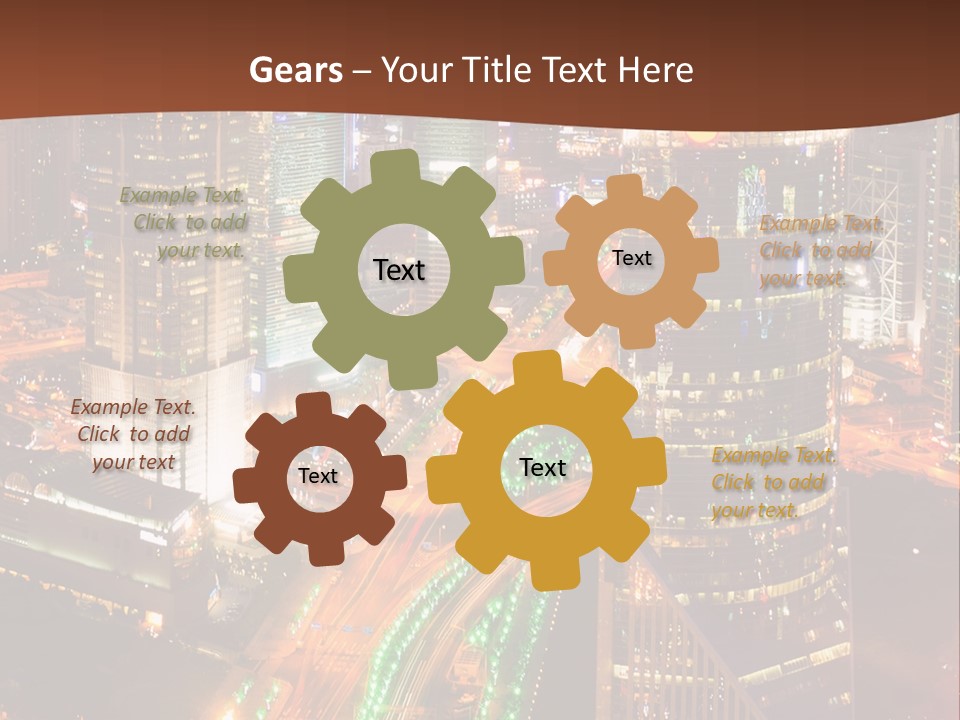 Sight Traffic Business PowerPoint Template