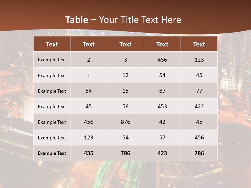 Sight Traffic Business PowerPoint Template