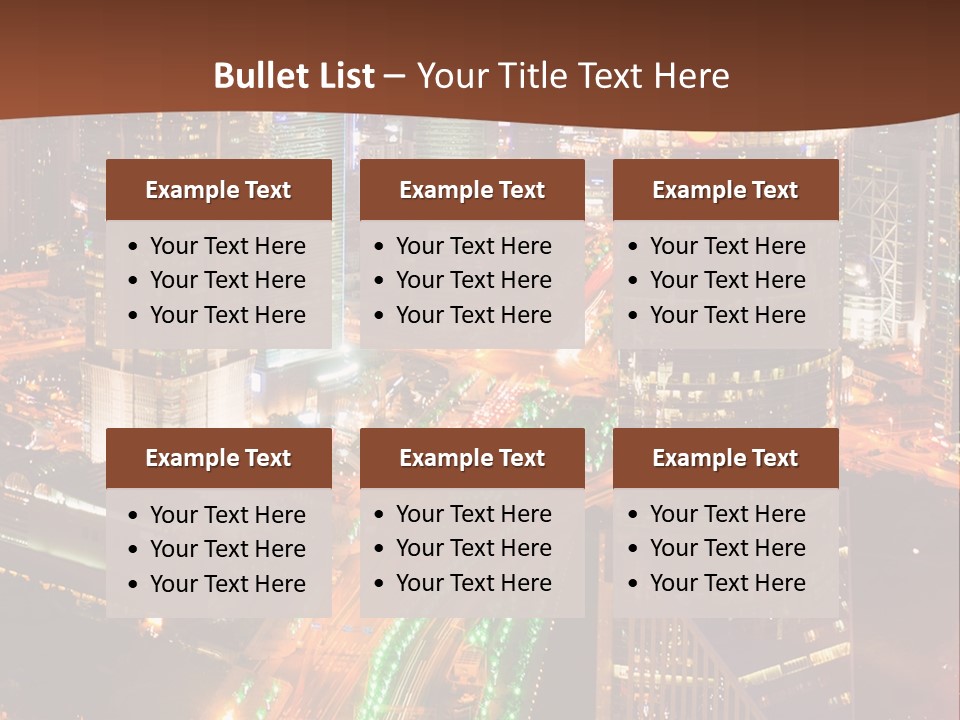 Sight Traffic Business PowerPoint Template