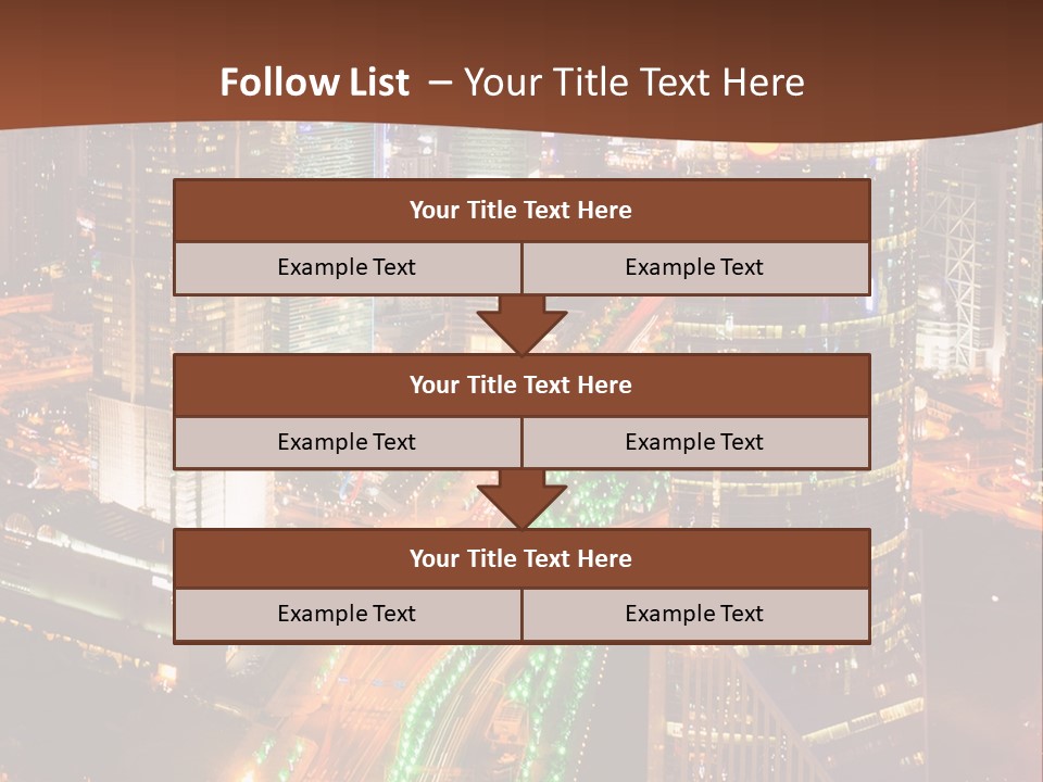 Sight Traffic Business PowerPoint Template