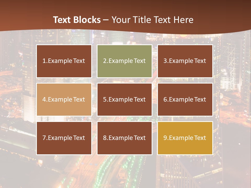 Sight Traffic Business PowerPoint Template