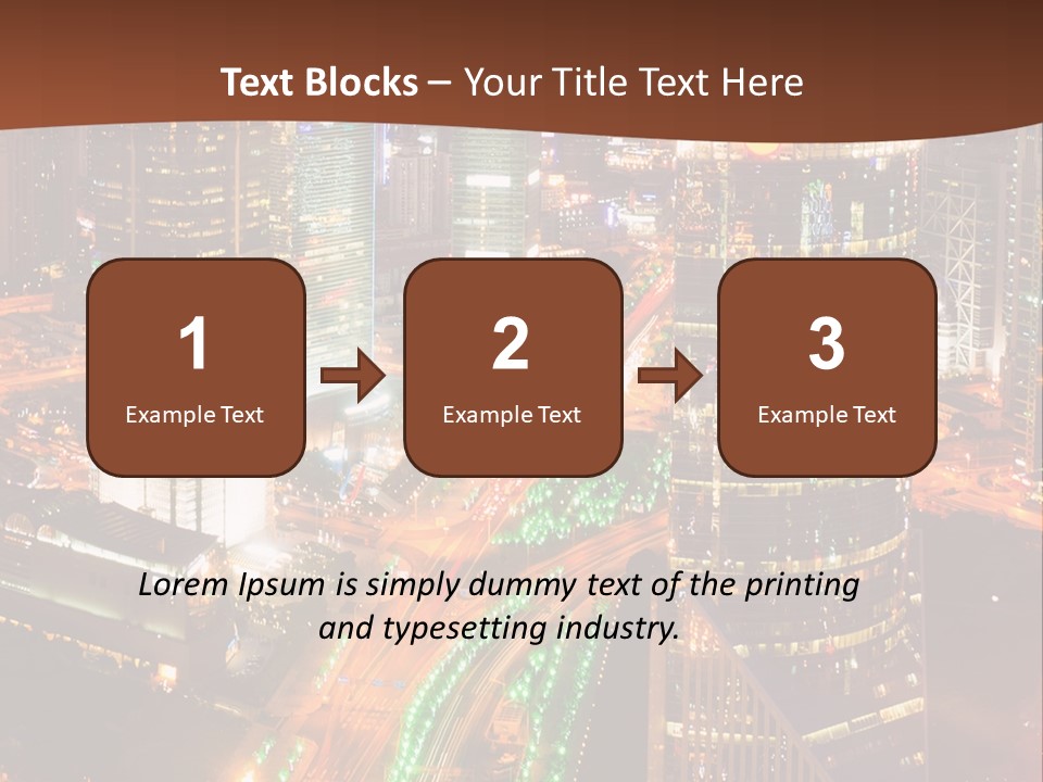 Sight Traffic Business PowerPoint Template