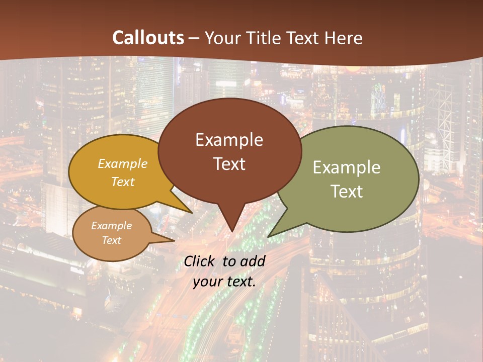 Sight Traffic Business PowerPoint Template