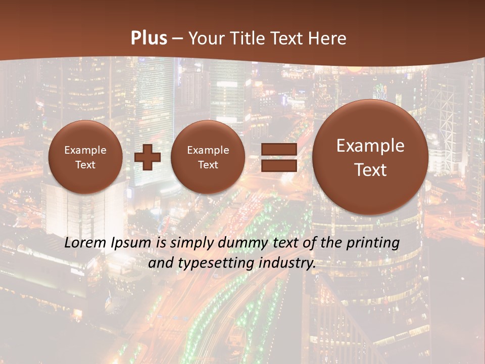 Sight Traffic Business PowerPoint Template