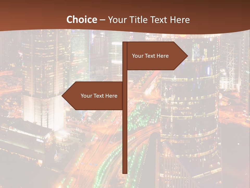 Sight Traffic Business PowerPoint Template