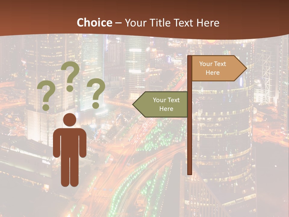 Sight Traffic Business PowerPoint Template