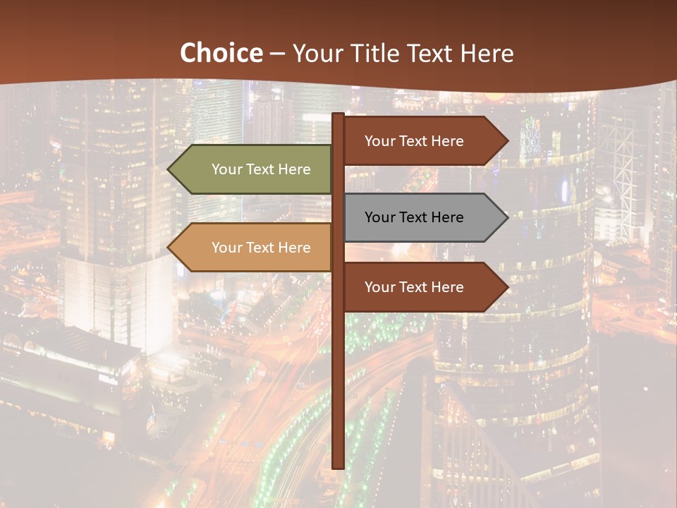 Sight Traffic Business PowerPoint Template