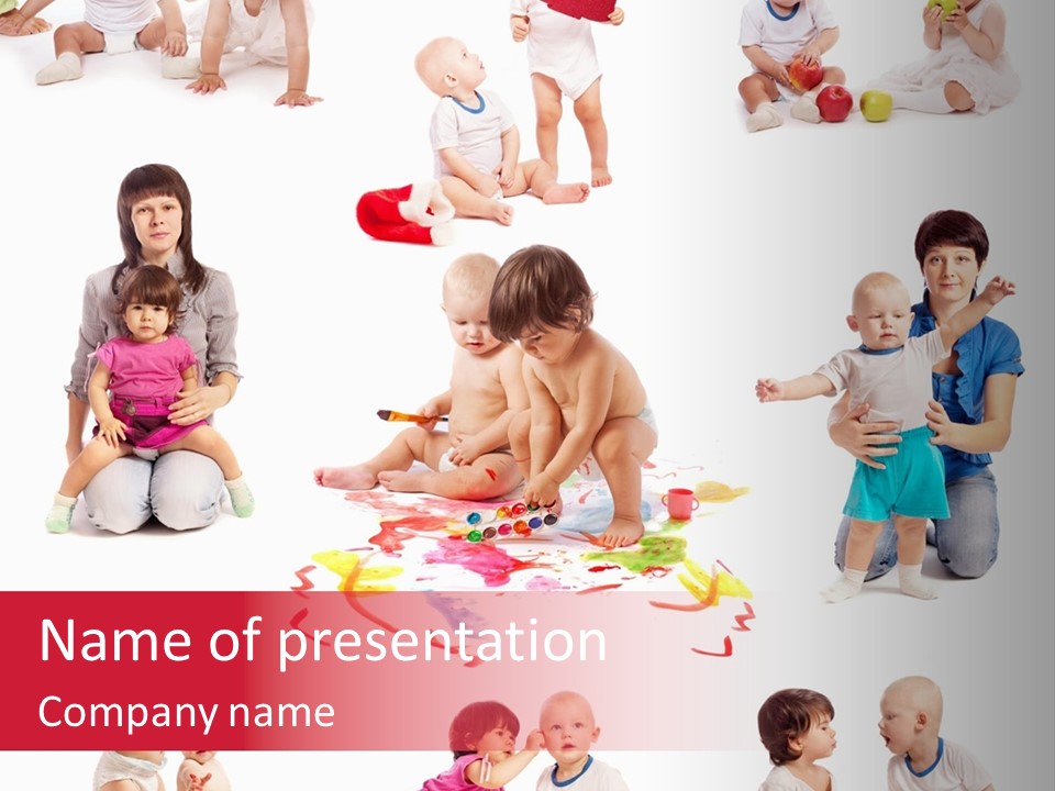 Mother Childhood Holiday PowerPoint Template