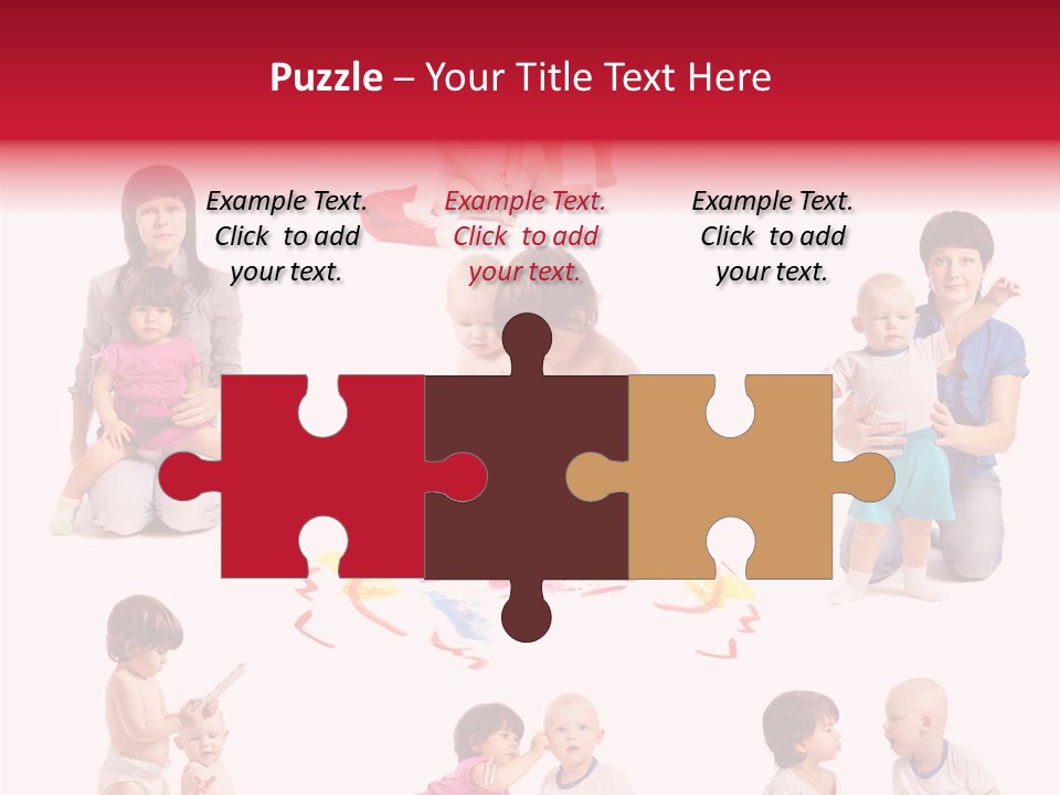 Mother Childhood Holiday PowerPoint Template