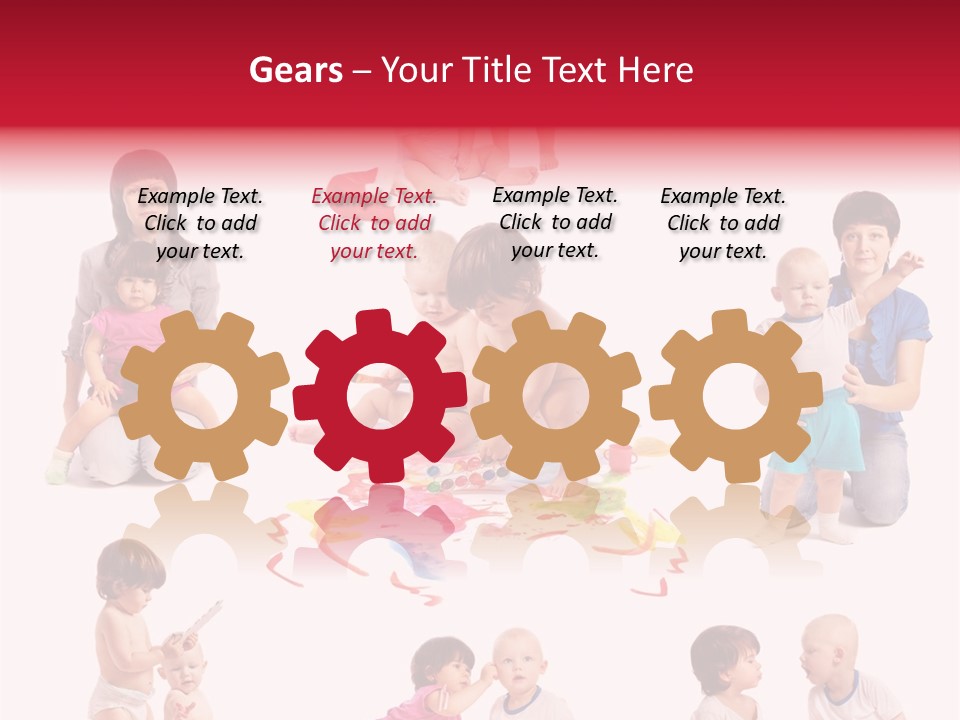 Mother Childhood Holiday PowerPoint Template