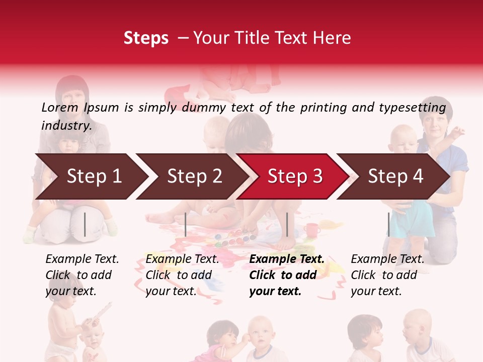 Mother Childhood Holiday PowerPoint Template