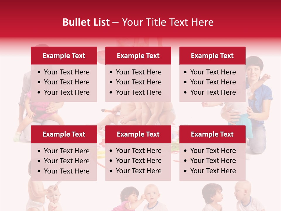 Mother Childhood Holiday PowerPoint Template