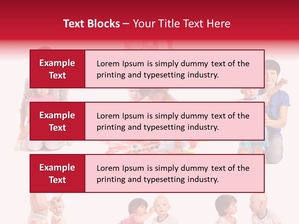 Mother Childhood Holiday PowerPoint Template