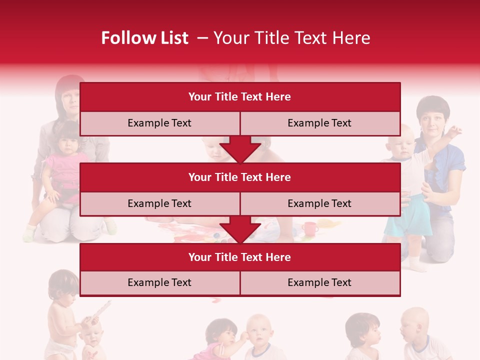 Mother Childhood Holiday PowerPoint Template