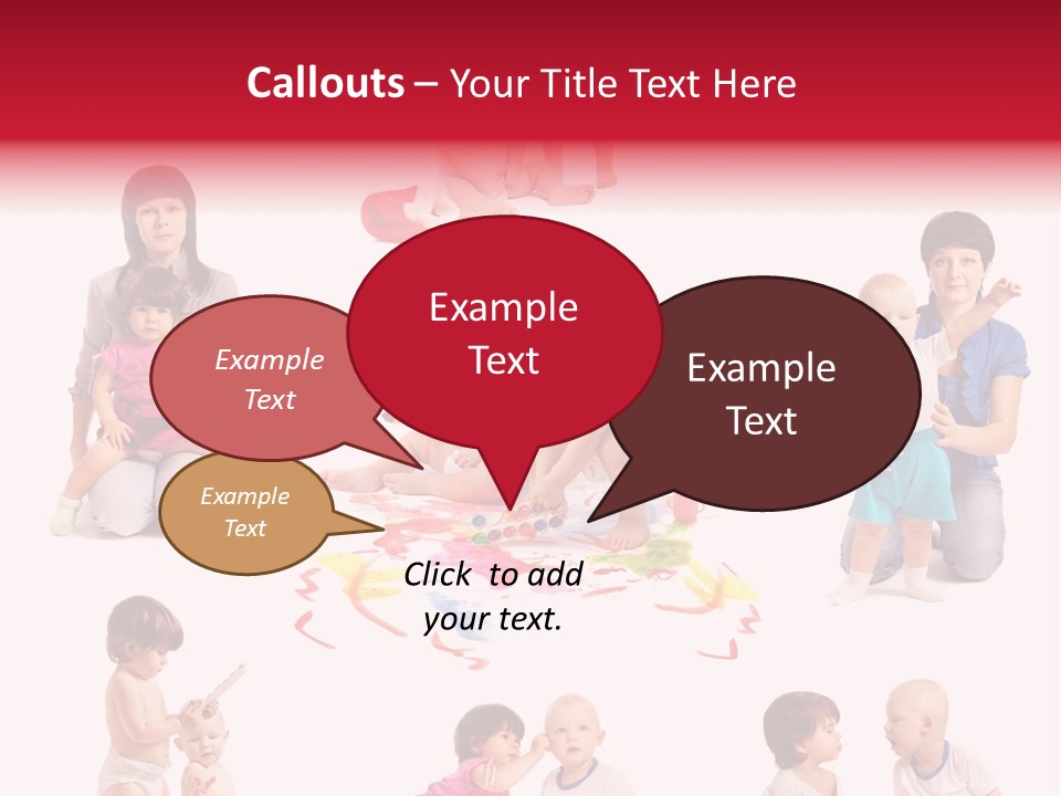 Mother Childhood Holiday PowerPoint Template