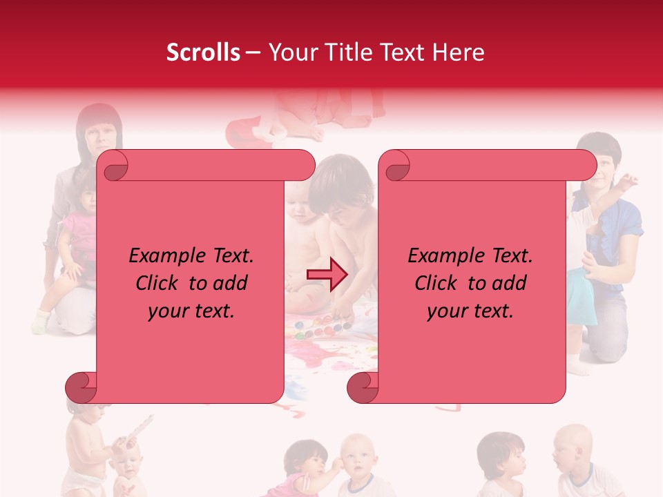 Mother Childhood Holiday PowerPoint Template