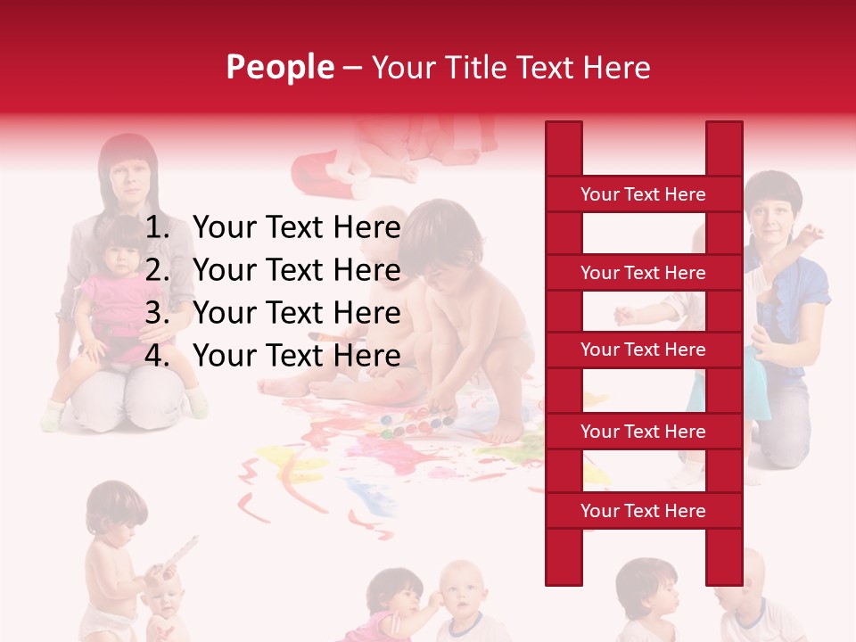 Mother Childhood Holiday PowerPoint Template