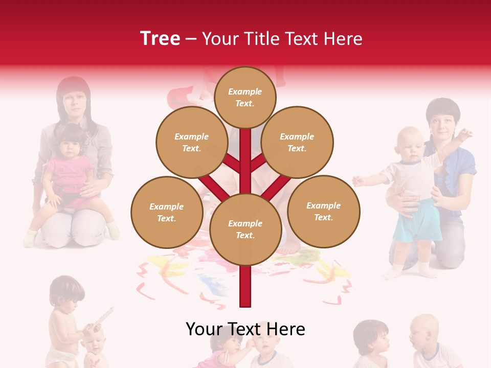 Mother Childhood Holiday PowerPoint Template