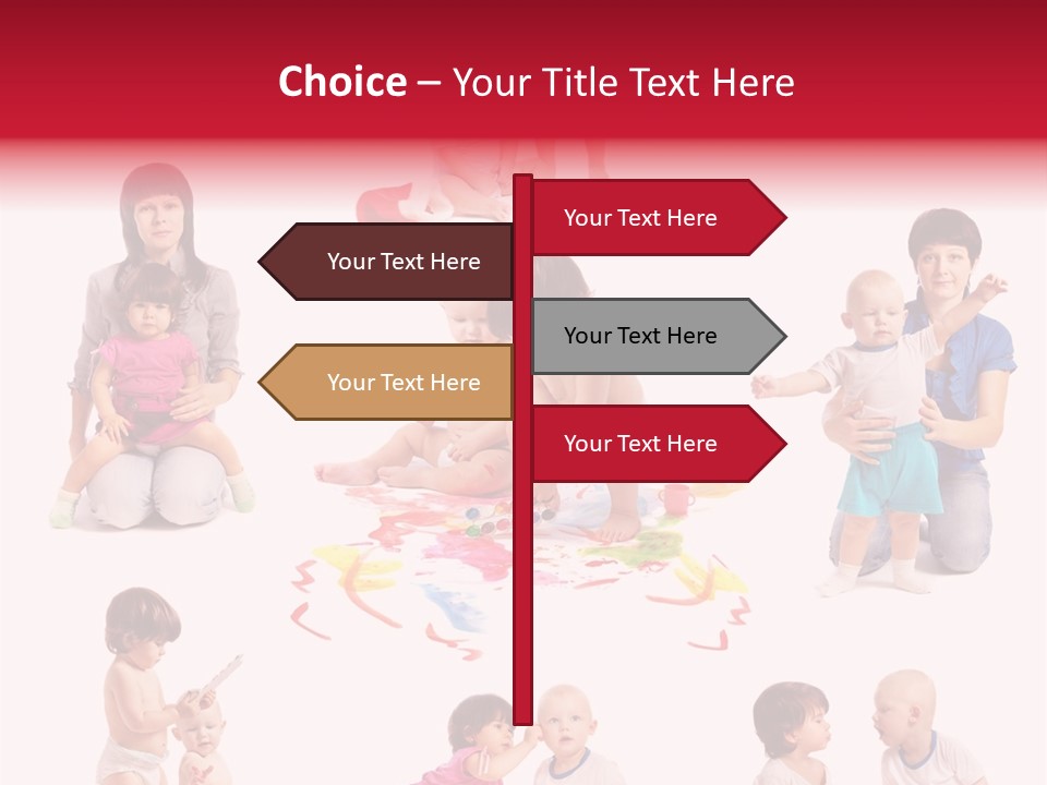 Mother Childhood Holiday PowerPoint Template