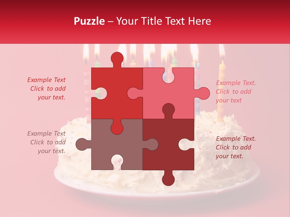 Yellow Object Celebrate PowerPoint Template