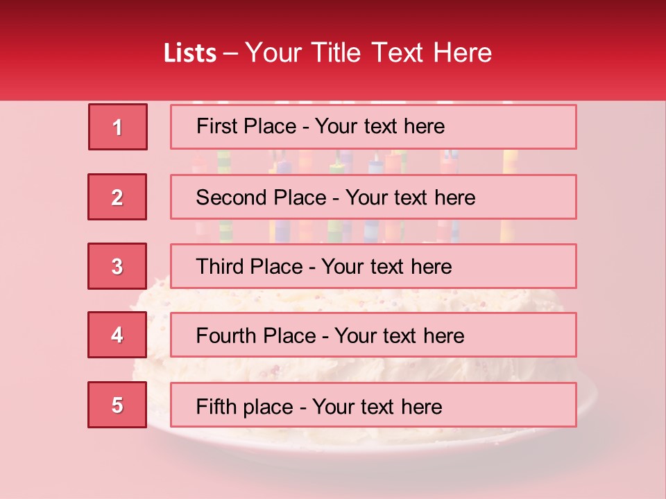 Yellow Object Celebrate PowerPoint Template