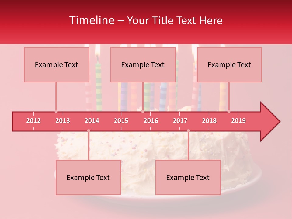 Yellow Object Celebrate PowerPoint Template