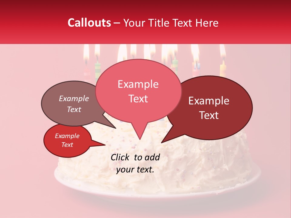 Yellow Object Celebrate PowerPoint Template