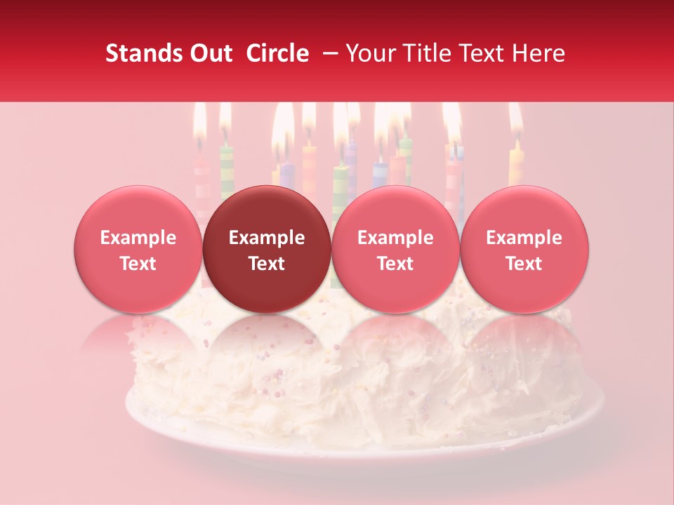 Yellow Object Celebrate PowerPoint Template