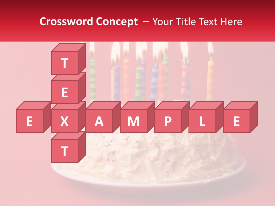 Yellow Object Celebrate PowerPoint Template