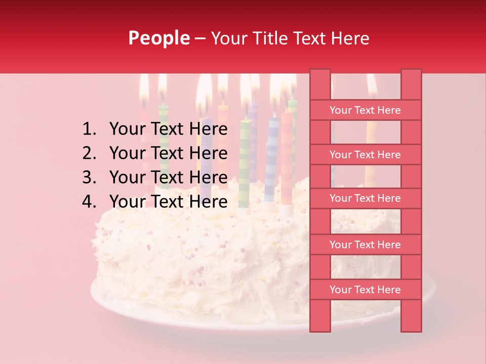 Yellow Object Celebrate PowerPoint Template