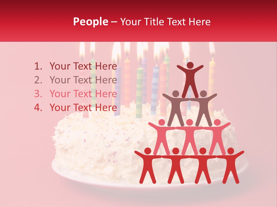 Yellow Object Celebrate PowerPoint Template