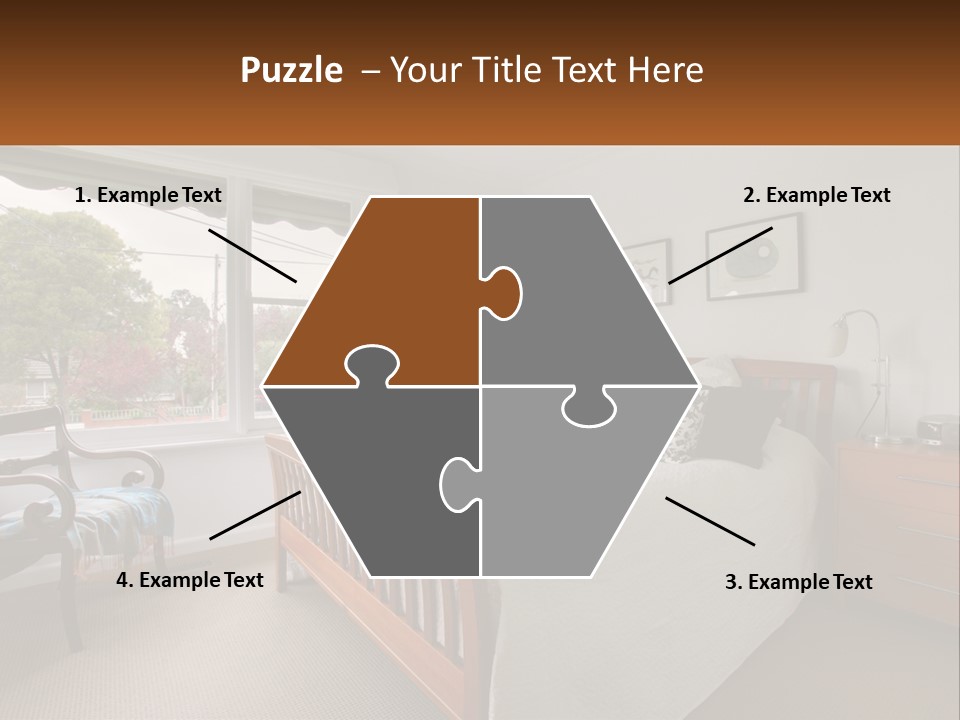 Residential Glass Couch PowerPoint Template