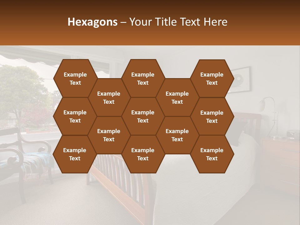 Residential Glass Couch PowerPoint Template