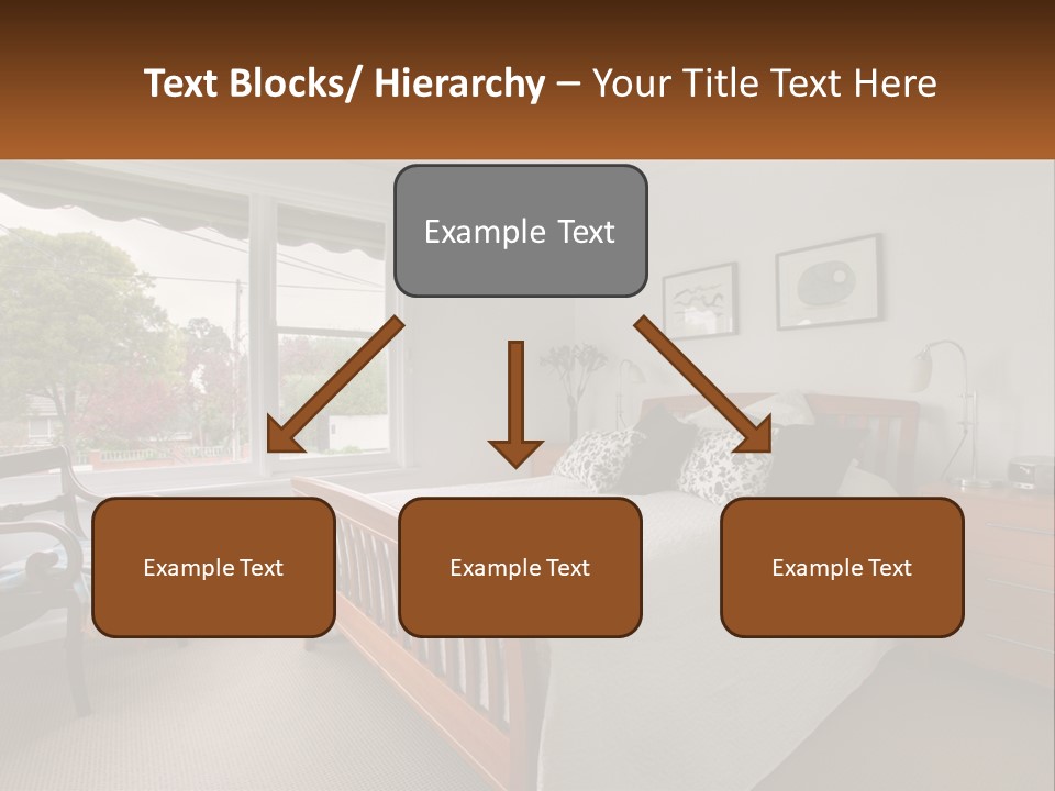 Residential Glass Couch PowerPoint Template