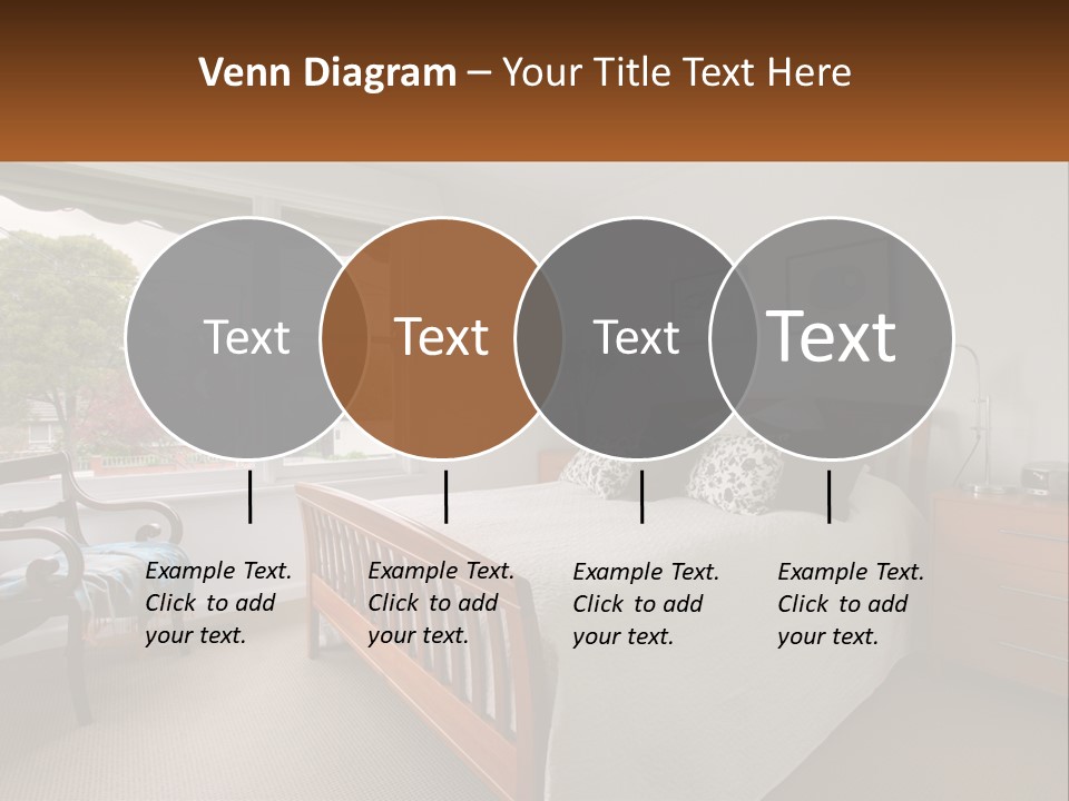 Residential Glass Couch PowerPoint Template