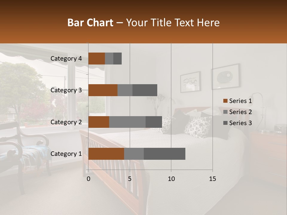 Residential Glass Couch PowerPoint Template