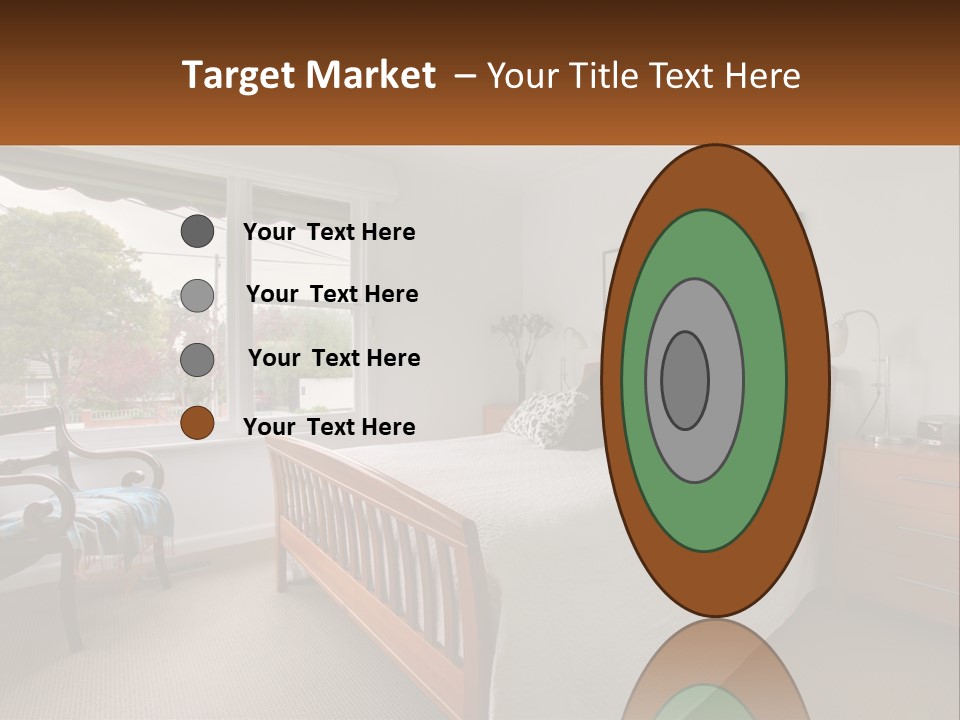 Residential Glass Couch PowerPoint Template