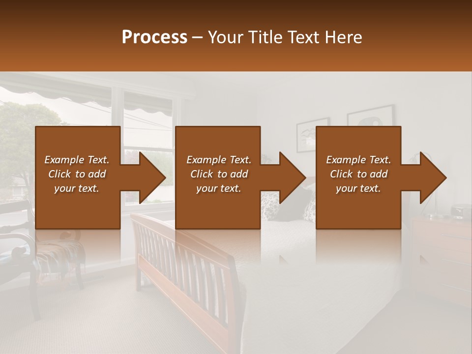 Residential Glass Couch PowerPoint Template
