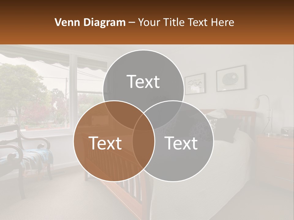Residential Glass Couch PowerPoint Template