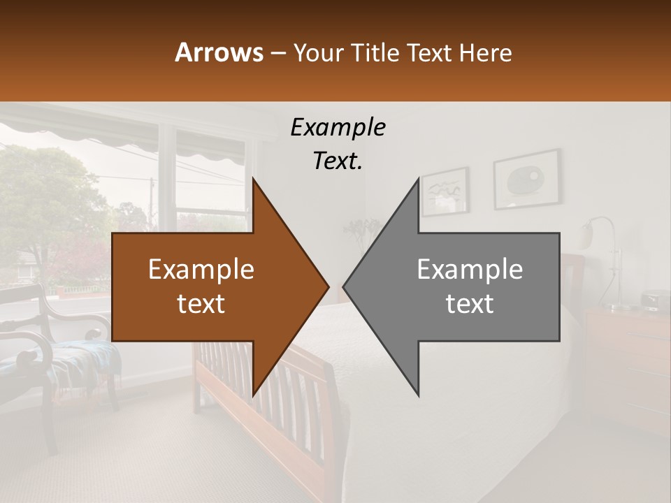 Residential Glass Couch PowerPoint Template