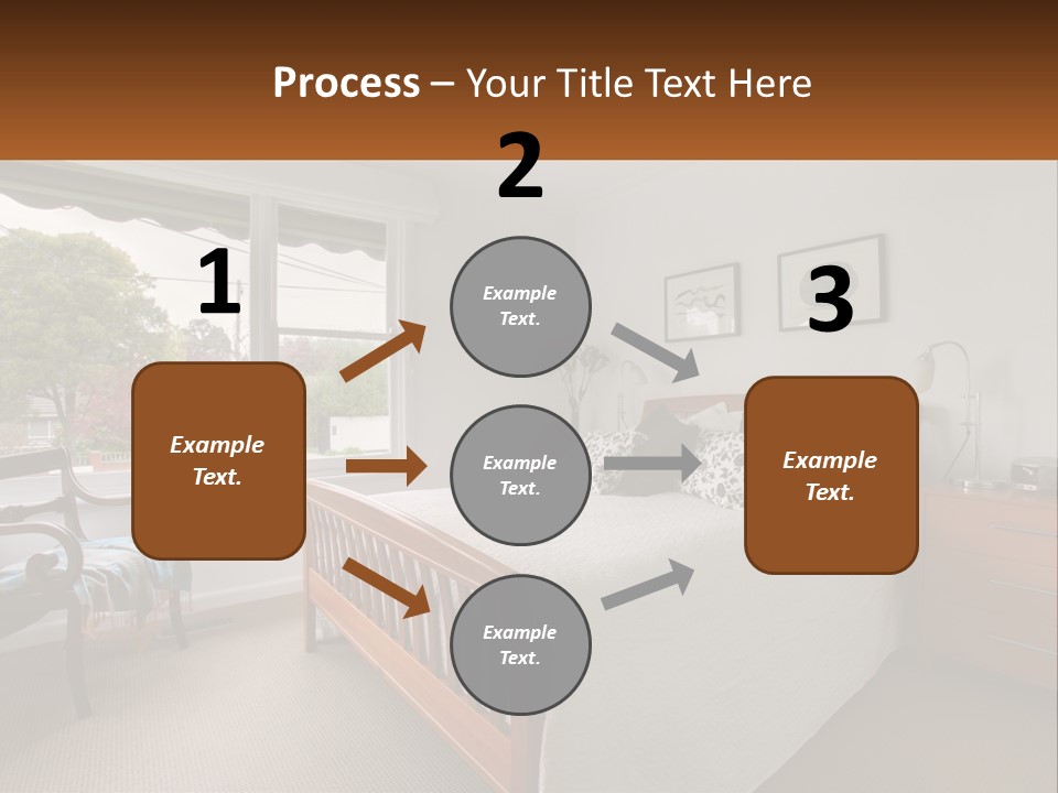 Residential Glass Couch PowerPoint Template