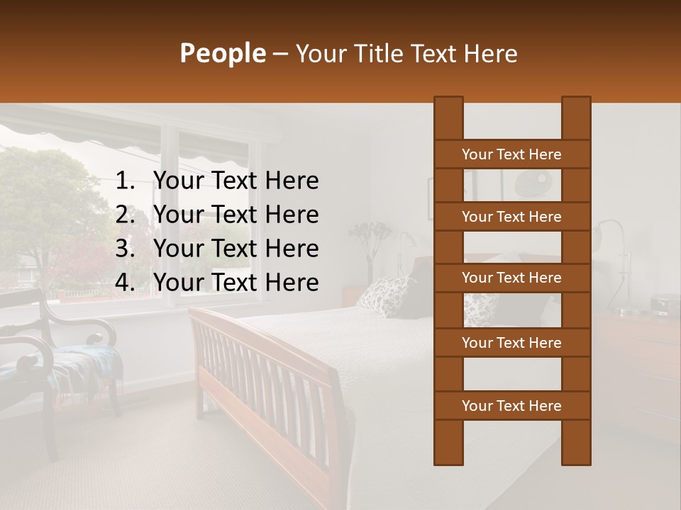 Residential Glass Couch PowerPoint Template