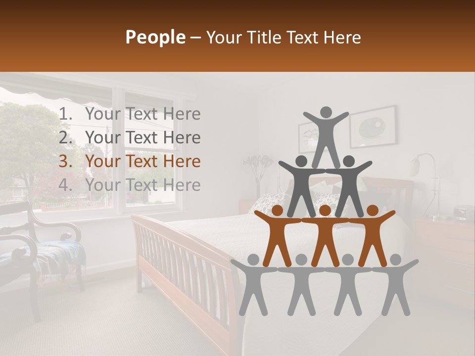 Residential Glass Couch PowerPoint Template