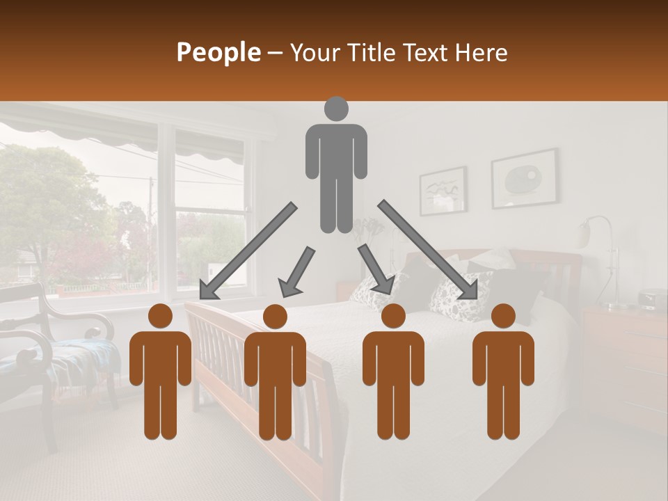 Residential Glass Couch PowerPoint Template