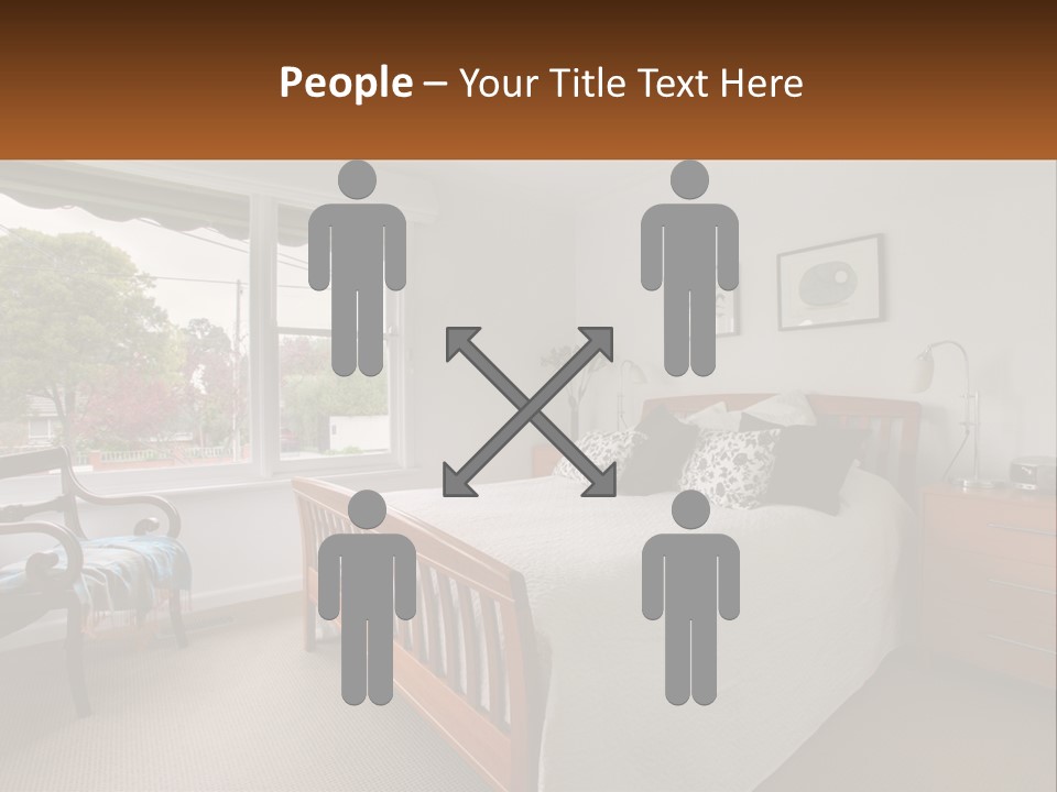 Residential Glass Couch PowerPoint Template