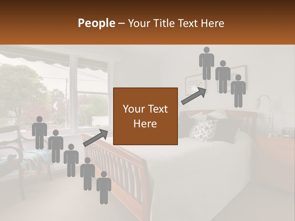 Residential Glass Couch PowerPoint Template