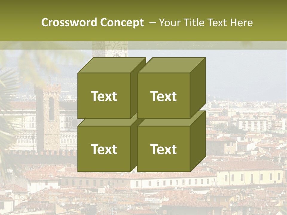 Florence Landscape History PowerPoint Template