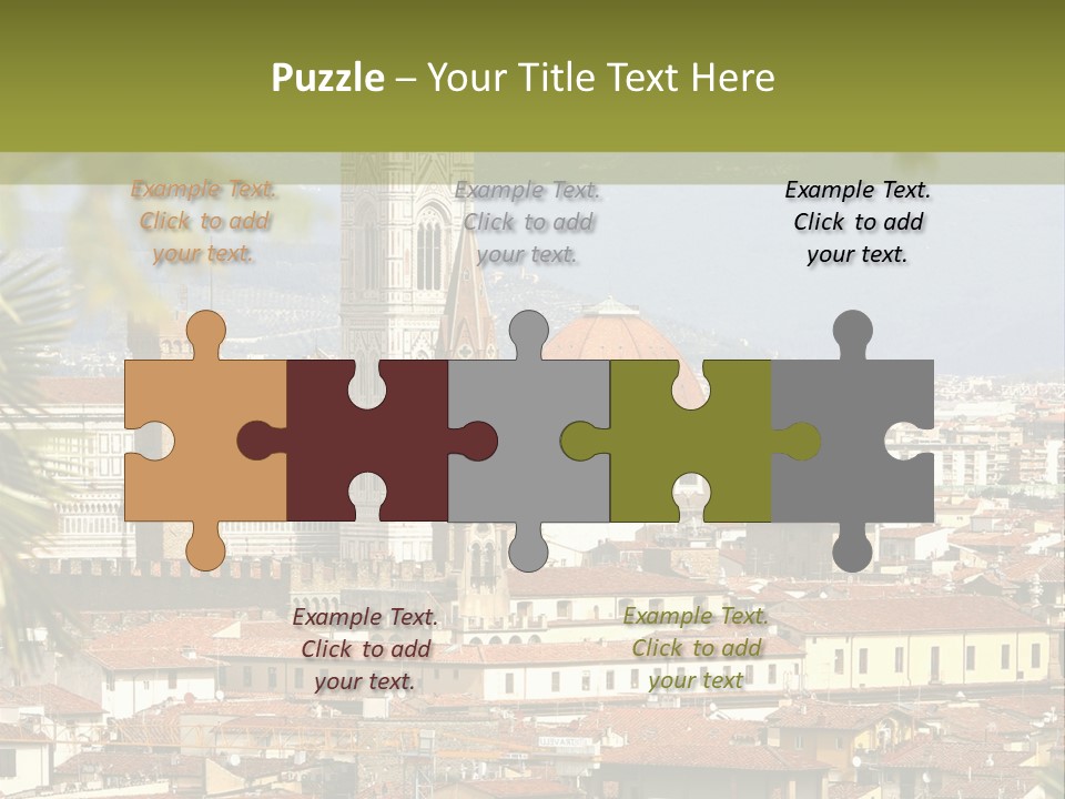 Florence Landscape History PowerPoint Template