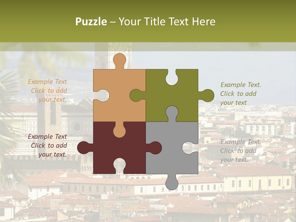 Florence Landscape History PowerPoint Template